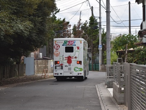 次の現場の埼玉県滑川町へ旅を続けます。